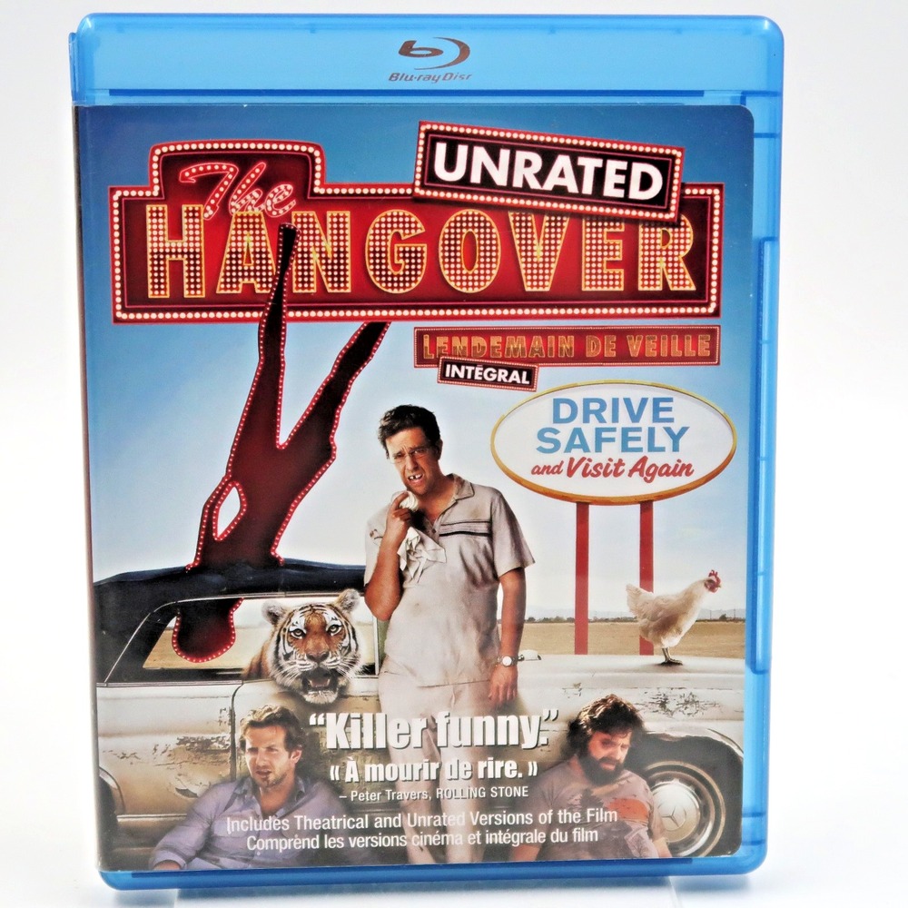 The Hangover Unrated Special Edition Blu-ray 2009 Todd Phillips Bradley Cooper